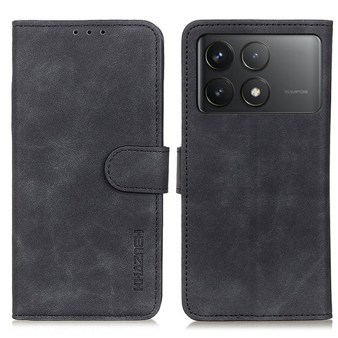 KHAZNEH Retro Texture Flip Leather Phone Case, For Xiaomi Poco F6 / Redmi Turbo 3, For Xiaomi Poco F6 Pro, For Xiaomi Redmi K70 5G / K70 Pro 5G, For Xiaomi Redmi Note 13 Pro 4G/Poco M6 Pro 4G, For Xiaomi Redmi A3, For Xiaomi Redmi 13C                  ...