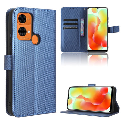 Diamond Texture Leather Phone Case, For Oukitel C35 / C36, For Oukitel C33, For Oukitel C32