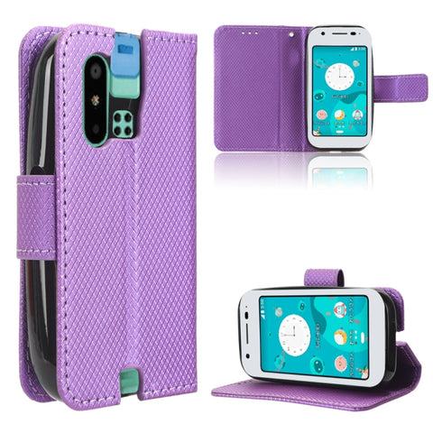 Diamond Texture Leather Phone Case, For Sharp Aquos R9, For Sharp Aquos Sense8, For Sharp Aquos R8 Pro / Leica Leitz Phone 3, For Sharp Aquos R8, For Sharp Mamorino6