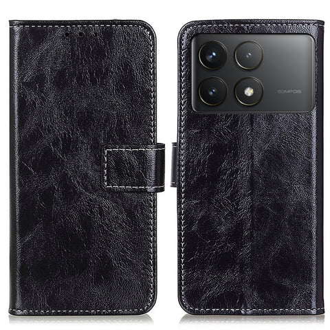 Retro Crazy Horse Texture Leather Phone Case, For Xiaomi Poco F6 / Redmi Turbo 3, For Xiaomi Poco F6 Pro, For Xiaomi Redmi K70 5G / K70 Pro 5G, For Xiaomi Redmi Note 13 Pro 4G/Poco M6 Pro 4G, For Xiaomi Redmi A3, For Xiaomi Redmi 13C                   ...