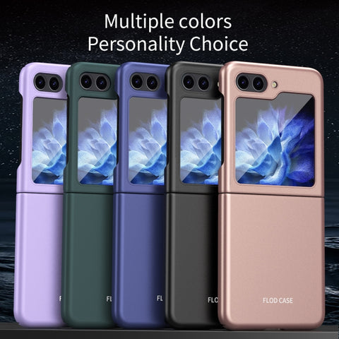 Skin Feel Shockproof PC Fold Protective Phone Case, For Samsung Galaxy Z Flip5, For Samsung Galaxy Z Fold5