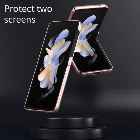Skin Feel Shockproof PC Fold Protective Phone Case, For Samsung Galaxy Z Flip5, For Samsung Galaxy Z Fold5