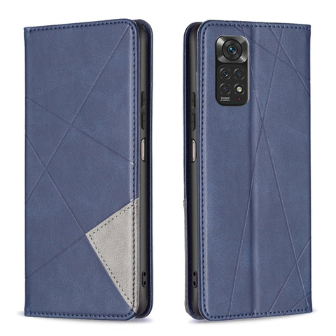 Rhombus Texture Magnetic Leather Phone Case, For Xiaomi Redmi Note 13 Pro+ 5G, For Xiaomi Redmi Note 13 Pro 5G, For Xiaomi 13T / 13T Pro / Redmi K60 Ultra, For Xiaomi Redmi K70 / K70 Pro, For Xiaomi Redmi 12 4G, For Xiaomi Poco F5 5G / Redmi Note 12 Tu...