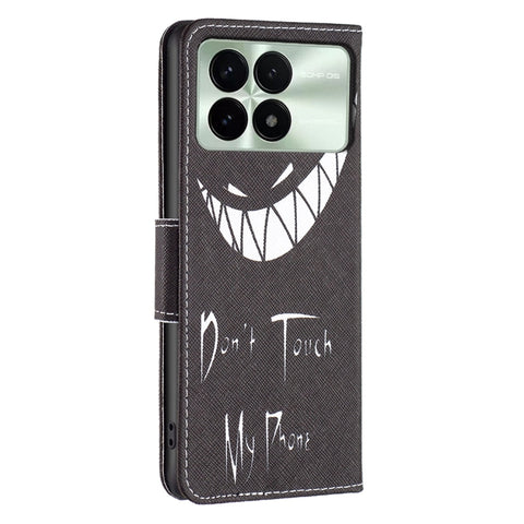 Colored Drawing Pattern Leather Phone Case, For Xiaomi Redmi K70 / K70 Pro