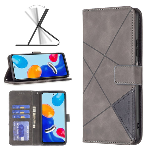 Magnetic Buckle Rhombus Texture Leather Phone Case, For Google Pixel 11a, For Google Pixel 11 / 11 Pro, For Google Pixel 10a, For Google Pixel 9A, For Google Pixel 9 Pro, For Google Pixel 9, For Google Pixel 8a, For Google Pixel 8 Pro