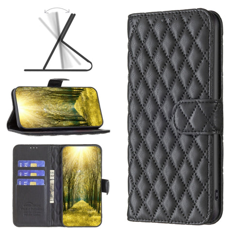 Diamond Lattice Wallet Leather Flip Phone Case, For Google Pixel 11 / 11 Pro, For Google Pixel 9 Pro, For Google Pixel 9, For Google Pixel 8a, For Google Pixel 8 Pro, For Google Pixel 8