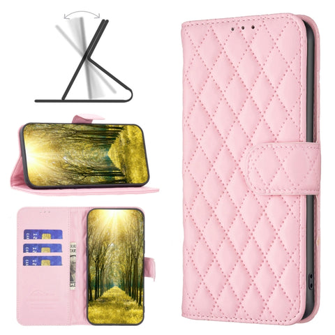 Diamond Lattice Wallet Leather Flip Phone Case, For Google Pixel 11 / 11 Pro, For Google Pixel 9 Pro, For Google Pixel 9, For Google Pixel 8a, For Google Pixel 8 Pro, For Google Pixel 8