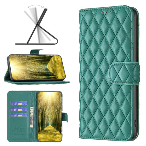 Diamond Lattice Wallet Leather Flip Phone Case, For Google Pixel 11 / 11 Pro, For Google Pixel 9 Pro, For Google Pixel 9, For Google Pixel 8a, For Google Pixel 8 Pro, For Google Pixel 8