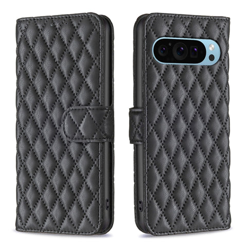 Diamond Lattice Wallet Leather Flip Phone Case, For Google Pixel 11 / 11 Pro, For Google Pixel 9 Pro, For Google Pixel 9, For Google Pixel 8a, For Google Pixel 8 Pro, For Google Pixel 8