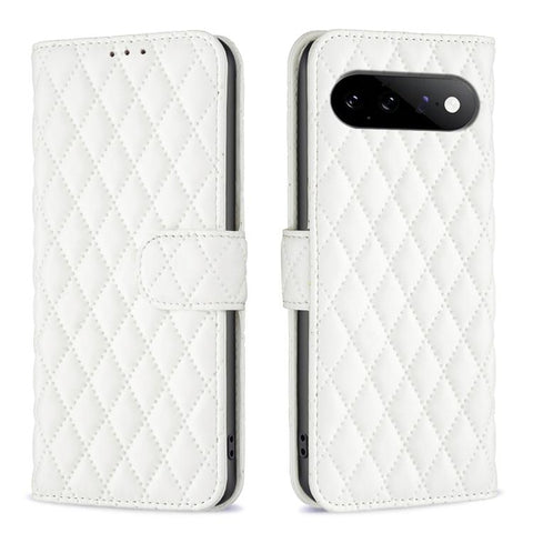 Diamond Lattice Wallet Leather Flip Phone Case, For Google Pixel 11 / 11 Pro, For Google Pixel 9 Pro, For Google Pixel 9, For Google Pixel 8a, For Google Pixel 8 Pro, For Google Pixel 8