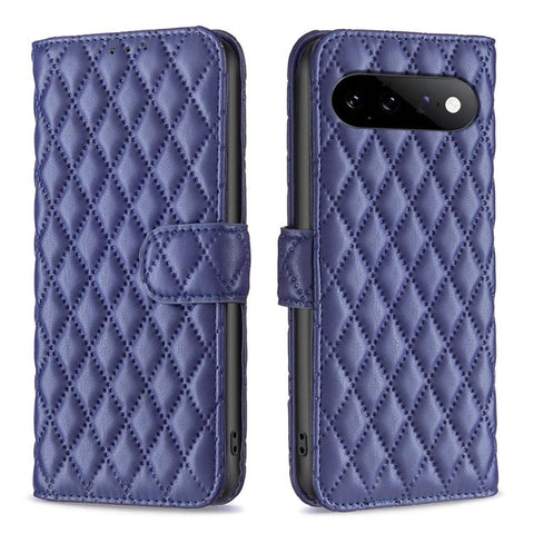 Diamond Lattice Wallet Leather Flip Phone Case, For Google Pixel 11 / 11 Pro, For Google Pixel 9 Pro, For Google Pixel 9, For Google Pixel 8a, For Google Pixel 8 Pro, For Google Pixel 8