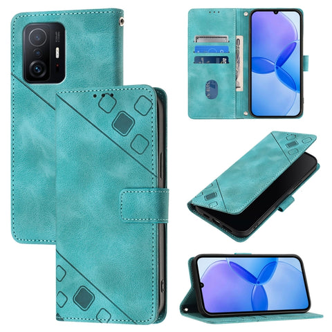 Skin Feel Embossed Leather Phone Case, For Xiaomi Civi 3, For Xiaomi Poco M5s / Redmi Note 11 SE India, For Xiaomi Poco X4 NFC 5G, For Xiaomi Redmi Note 11 Pro+ 5G EU, For Xiaomi Civi 1S, For Xiaomi Poco M4 Pro 5G / Redmi Note 11S 5G                   ...