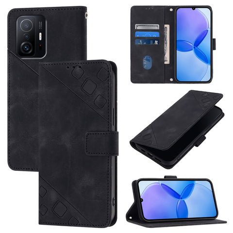 Skin Feel Embossed Leather Phone Case, For Xiaomi Civi 3, For Xiaomi Poco M5s / Redmi Note 11 SE India, For Xiaomi Poco X4 NFC 5G, For Xiaomi Redmi Note 11 Pro+ 5G EU, For Xiaomi Civi 1S, For Xiaomi Poco M4 Pro 5G / Redmi Note 11S 5G                   ...