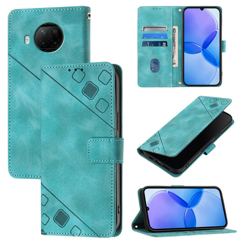 Skin Feel Embossed Leather Phone Case, For Xiaomi Mi 11 Pro, For Xiaomi Redmi Note 10 Pro 4G, For Xiaomi Poco M3 / Redmi 9 Power, For Xiaomi Redmi Note 9T Global, For Xiaomi Mi 11, For Xiaomi Redmi Note 9 4G / Redmi 10X 4G                              ...