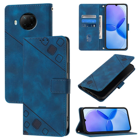 Skin Feel Embossed Leather Phone Case, For Xiaomi Mi 11 Pro, For Xiaomi Redmi Note 10 Pro 4G, For Xiaomi Poco M3 / Redmi 9 Power, For Xiaomi Redmi Note 9T Global, For Xiaomi Mi 11, For Xiaomi Redmi Note 9 4G / Redmi 10X 4G                              ...