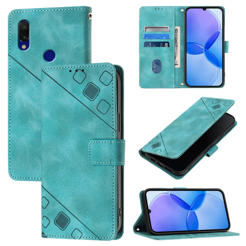 Skin Feel Embossed Leather Phone Case, For Xiaomi Mi 10 Lite 5G, For Xiaomi Redmi 8 / Redmi 8A, For Xiaomi Mi CC9 / Mi 9 Lite, For Xiaomi Redmi Note 8, For Xiaomi Redmi Note 8 Pro, For Xiaomi Mi CC9e / Mi A3, For Xiaomi Redmi Note 7 / Note 7 Pro       ...