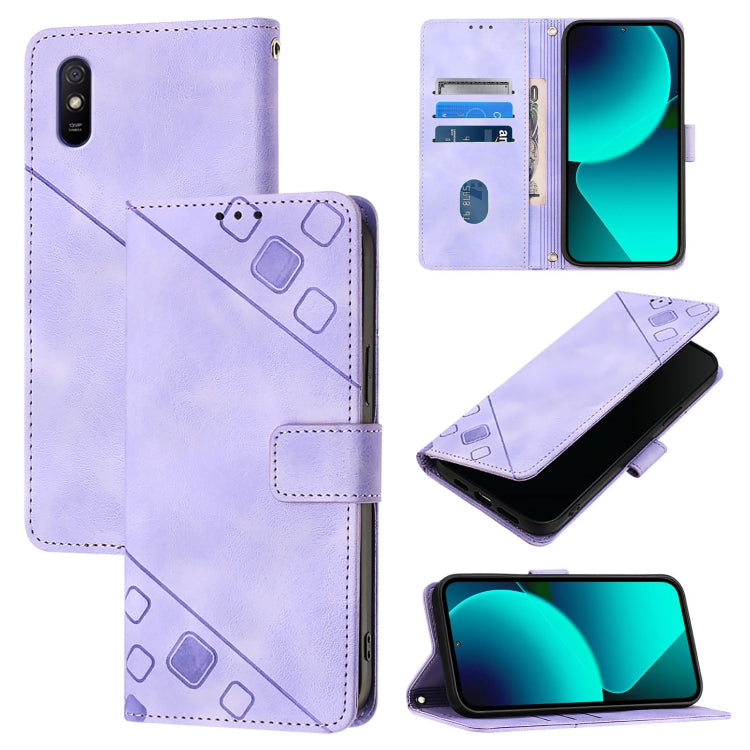 Skin Feel Embossed Leather Phone Case, For Xiaomi Redmi 9A / 9i / 9AT, For Xiaomi Poco M2 Global / Redmi 9, For Xiaomi Poco M3 Pro 5G / Redmi Note 10 5G, For Xiaomi Poco X3 GT, For Xiaomi Poco F3 / Redmi K40 / K40 Pro, For Xiaomi Poco X3 / Poco X3 Pro ...