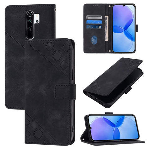 Skin Feel Embossed Leather Phone Case, For Xiaomi Mi 10 Lite 5G, For Xiaomi Redmi 8 / Redmi 8A, For Xiaomi Mi CC9 / Mi 9 Lite, For Xiaomi Redmi Note 8, For Xiaomi Redmi Note 8 Pro, For Xiaomi Mi CC9e / Mi A3, For Xiaomi Redmi Note 7 / Note 7 Pro       ...