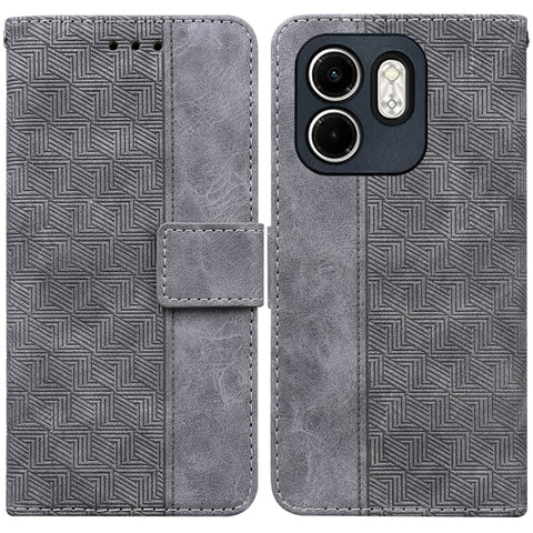 Geometric Embossed Leather Phone Case, For Infinix Note 50 Pro+, For Infinix Note 50 4G / Note 50 Pro 4G, For Infinix Hot 50 Pro 4G, For Infinix Hot 50i / Smart 9, For Infinix Hot 50 Pro+ 4G, For Infinix Hot 50 4G, For Infinix Hot 50 5G                ...