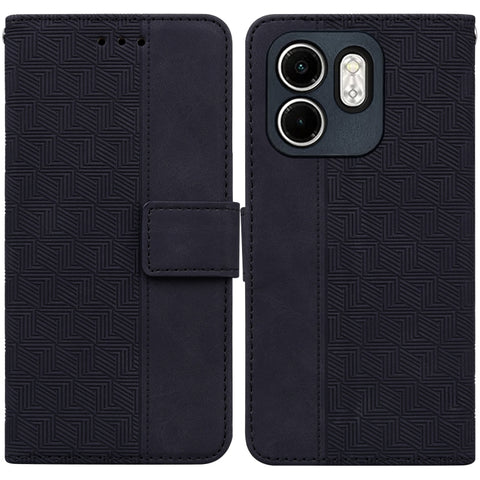 Geometric Embossed Leather Phone Case, For Infinix Note 50 Pro+, For Infinix Note 50 4G / Note 50 Pro 4G, For Infinix Hot 50 Pro 4G, For Infinix Hot 50i / Smart 9, For Infinix Hot 50 Pro+ 4G, For Infinix Hot 50 4G, For Infinix Hot 50 5G                ...