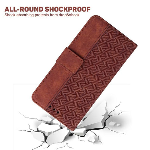 Geometric Embossed Leather Phone Case, For Infinix Note 50 Pro+, For Infinix Note 50 4G / Note 50 Pro 4G, For Infinix Hot 50 Pro 4G, For Infinix Hot 50i / Smart 9, For Infinix Hot 50 Pro+ 4G, For Infinix Hot 50 4G, For Infinix Hot 50 5G                ...