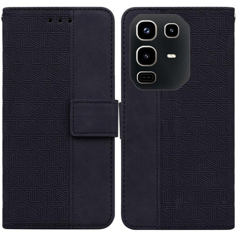 Geometric Embossed Leather Phone Case, For Infinix Note 50 Pro+, For Infinix Note 50 4G / Note 50 Pro 4G, For Infinix Hot 50 Pro 4G, For Infinix Hot 50i / Smart 9, For Infinix Hot 50 Pro+ 4G, For Infinix Hot 50 4G, For Infinix Hot 50 5G                ...