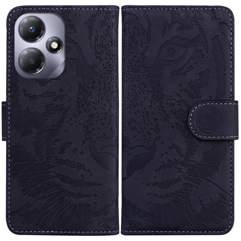 Tiger Embossing Pattern Flip Leather Phone Case, For Infinix Hot 30i, For Infinix Note 30i, For Infinix Note 30 Pro, For Infinix Note 30, For Infinix Note 30 VIP, For Infinix Hot 30 Play, For Infinix Hot 30, For Infinix Smart 7 African