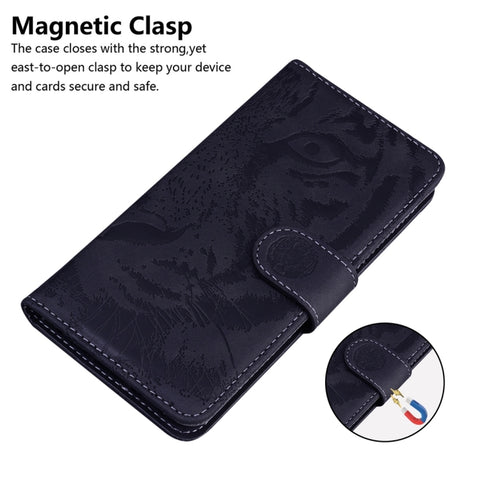 Tiger Embossing Pattern Flip Leather Phone Case, For Infinix Hot 30i, For Infinix Note 30i, For Infinix Note 30 Pro, For Infinix Note 30, For Infinix Note 30 VIP, For Infinix Hot 30 Play, For Infinix Hot 30, For Infinix Smart 7 African