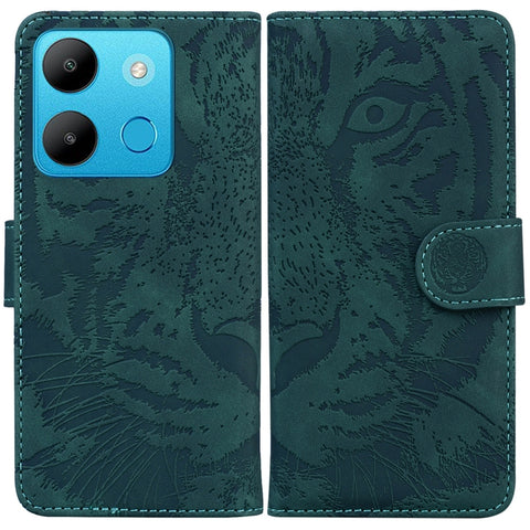 Tiger Embossing Pattern Flip Leather Phone Case, For Infinix Hot 30i, For Infinix Note 30i, For Infinix Note 30 Pro, For Infinix Note 30, For Infinix Note 30 VIP, For Infinix Hot 30 Play, For Infinix Hot 30, For Infinix Smart 7 African