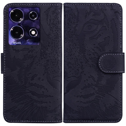 Tiger Embossing Pattern Flip Leather Phone Case, For Infinix Hot 30i, For Infinix Note 30i, For Infinix Note 30 Pro, For Infinix Note 30, For Infinix Note 30 VIP, For Infinix Hot 30 Play, For Infinix Hot 30, For Infinix Smart 7 African