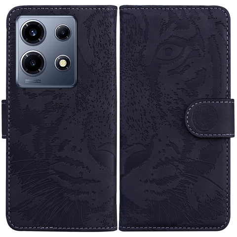 Tiger Embossing Pattern Flip Leather Phone Case, For Infinix Hot 30i, For Infinix Note 30i, For Infinix Note 30 Pro, For Infinix Note 30, For Infinix Note 30 VIP, For Infinix Hot 30 Play, For Infinix Hot 30, For Infinix Smart 7 African