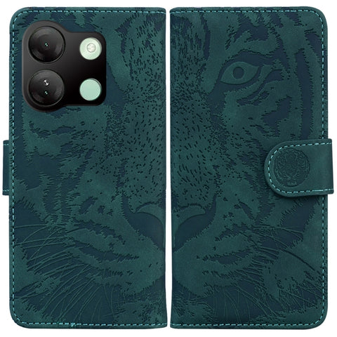 Tiger Embossing Pattern Flip Leather Phone Case, For Infinix Note 40 5G, For Infinix GT 20 Pro, For Infinix Note 40 Pro 4G / 5G, For Infinix Note 40 Pro+, For Infinix Note 40 4G, For Infinix Hot 40 / 40 Pro, For Infinix Smart 7 India/7 Plus            ...