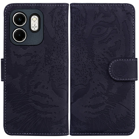 Tiger Embossing Pattern Flip Leather Phone Case, For Infinix Note 50 Pro+, For Infinix Note 50 4G / Note 50 Pro 4G, For Infinix Hot 50 Pro 4G, For Infinix Hot 50i / Smart 9, For Infinix Hot 50 Pro+ 4G, For Infinix Hot 50 4G, For Infinix Hot 50 5G      ...