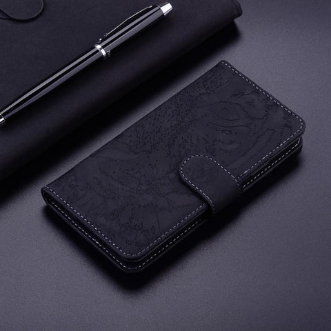 Tiger Embossing Pattern Flip Leather Phone Case, For Infinix Note 50 Pro+, For Infinix Note 50 4G / Note 50 Pro 4G, For Infinix Hot 50 Pro 4G, For Infinix Hot 50i / Smart 9, For Infinix Hot 50 Pro+ 4G, For Infinix Hot 50 4G, For Infinix Hot 50 5G      ...
