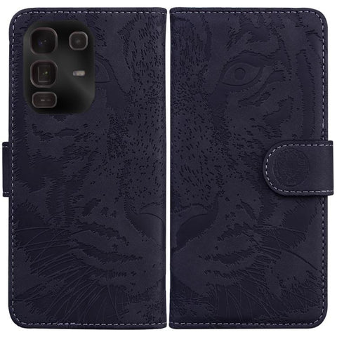 Tiger Embossing Pattern Flip Leather Phone Case, For Infinix Note 50 Pro+, For Infinix Note 50 4G / Note 50 Pro 4G, For Infinix Hot 50 Pro 4G, For Infinix Hot 50i / Smart 9, For Infinix Hot 50 Pro+ 4G, For Infinix Hot 50 4G, For Infinix Hot 50 5G      ...