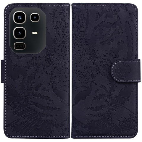 Tiger Embossing Pattern Flip Leather Phone Case, For Infinix Note 50 Pro+, For Infinix Note 50 4G / Note 50 Pro 4G, For Infinix Hot 50 Pro 4G, For Infinix Hot 50i / Smart 9, For Infinix Hot 50 Pro+ 4G, For Infinix Hot 50 4G, For Infinix Hot 50 5G      ...