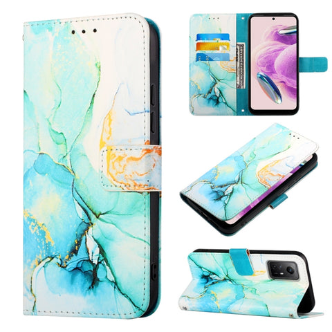 PT003 Marble Pattern Flip Leather Phone Case, For Xiaomi Redmi Note 12S 4G Global, For Xiaomi 13T, For Xiaomi Poco F5 5G/Redmi Note 12 Turbo, For Xiaomi Poco F5 Pro 5G/Redmi K60