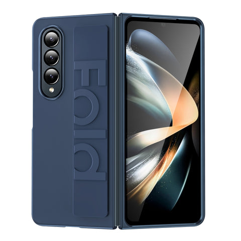 Silicone Wristband Holder Foldable Phone Case, For Samsung Galaxy Z Fold4, For Samsung Galaxy Z Fold3