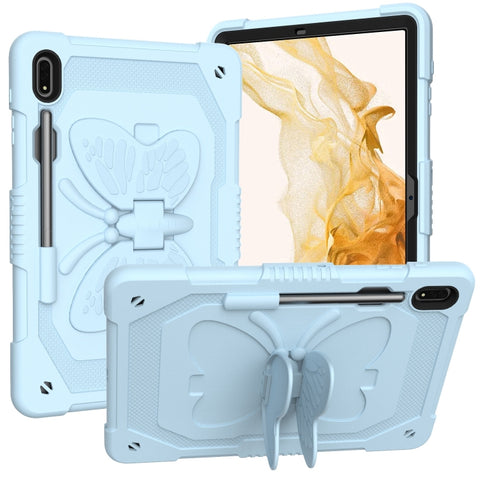 Butterfly Kickstand Heavy Duty Hard Rugged Tablet Case, For Samsung Galaxy Tab S8+ / S7+