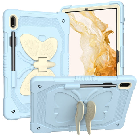 Butterfly Kickstand Heavy Duty Hard Rugged Tablet Case, For Samsung Galaxy Tab S8+ / S7+