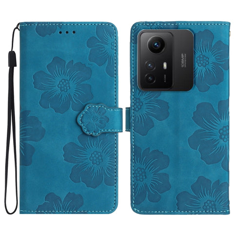 Flower Embossing Pattern Leather Phone Case, For Xiaomi Redmi Note 11 4G Global / Note 11S, For Xiaomi Redmi Note 12 5G, For Xiaomi Redmi Note 12 Pro 5G, For Xiaomi Redmi Note 12S