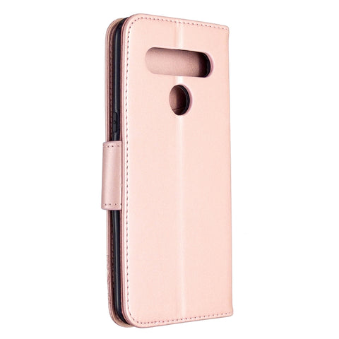 Two Butterflies Embossing Pattern Horizontal Flip Leather Case with Holder & Card Slot & Wallet & Lanyard, For LG K61, For Nokia 1.3, For Samsung Galaxy A31