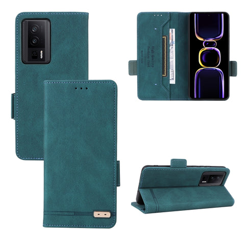 Magnetic Clasp Leather Phone Case, For Xiaomi Redmi Note 13 Pro 5G, For Xiaomi Redmi 12 4G Foreign / 5G, For Xiaomi Redmi 12 4G, For Xiaomi Poco F5 Pro / Redmi K60, For Xiaomi Redmi Note 12S 4G, For Xiaomi Redmi Note 12 4G