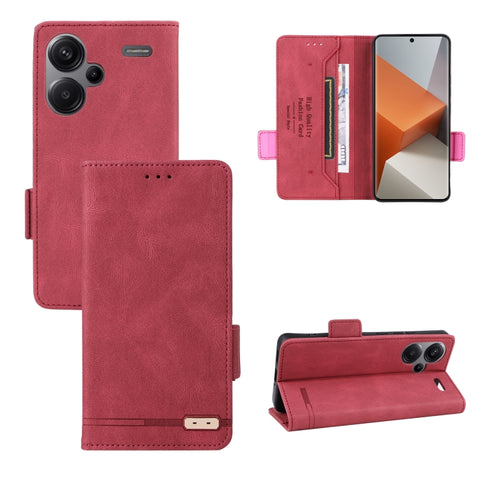 Magnetic Clasp Leather Phone Case, For Xiaomi Redmi Note 13 Pro 4G, For Xiaomi Redmi K70E 5G, For Xiaomi Redmi Note 13R Pro, For Xiaomi 14 Pro, For Xiaomi 14, For Xiaomi Redmi Note 13 5G, For Xiaomi Redmi Note 13 4G, For Xiaomi Redmi 13C               ...