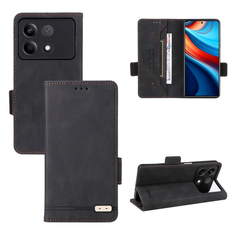 Magnetic Clasp Leather Phone Case, For Xiaomi Redmi Note 13 Pro 4G, For Xiaomi Redmi K70E 5G, For Xiaomi Redmi Note 13R Pro, For Xiaomi 14 Pro, For Xiaomi 14, For Xiaomi Redmi Note 13 5G, For Xiaomi Redmi Note 13 4G, For Xiaomi Redmi 13C               ...