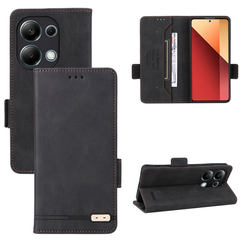 Magnetic Clasp Leather Phone Case, For Xiaomi Redmi Note 13 Pro 4G, For Xiaomi Redmi K70E 5G, For Xiaomi Redmi Note 13R Pro, For Xiaomi 14 Pro, For Xiaomi 14, For Xiaomi Redmi Note 13 5G, For Xiaomi Redmi Note 13 4G, For Xiaomi Redmi 13C               ...