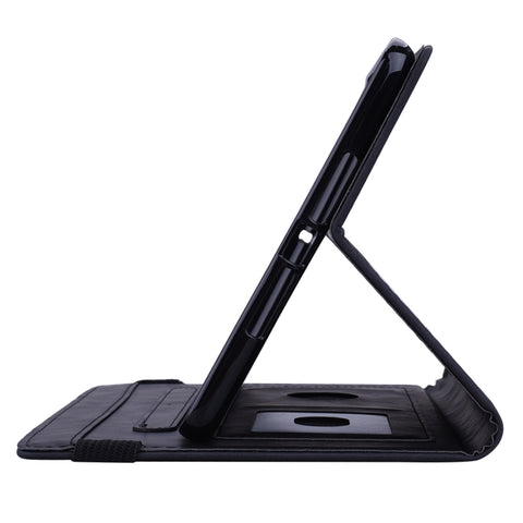 Calf Pattern Double Folding Design Embossed Leather Case with  Holder & Card Slots & Pen Slot &   Elastic Band, For Samsung Galaxy Tab S6 Lite