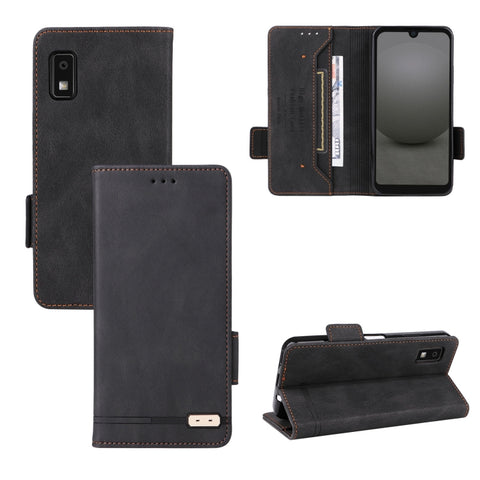Magnetic Clasp Leather Phone Case, For Sharp Aquos wish6, For Sharp Aquos R11, For Sharp Aquos wish5, For Sharp Aquos Sense9, For Sharp Aquos R9 Pro, For Sharp Aquos Sense8, For Sharp Aquos R8, For Sharp Aquos Wish 3