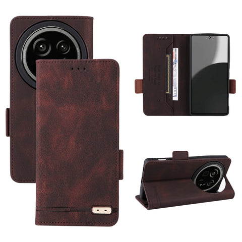 Magnetic Clasp Leather Phone Case, For Sharp Aquos wish6, For Sharp Aquos R11, For Sharp Aquos wish5, For Sharp Aquos Sense9, For Sharp Aquos R9 Pro, For Sharp Aquos Sense8, For Sharp Aquos R8, For Sharp Aquos Wish 3