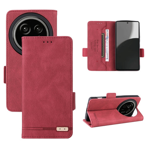 Magnetic Clasp Leather Phone Case, For Sharp Aquos wish6, For Sharp Aquos R11, For Sharp Aquos wish5, For Sharp Aquos Sense9, For Sharp Aquos R9 Pro, For Sharp Aquos Sense8, For Sharp Aquos R8, For Sharp Aquos Wish 3